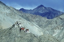 Buddhist Monastery in Leh Buddhist Monastery in Leh