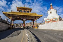 The entrance of Leh CIty The entrance of Leh CIty