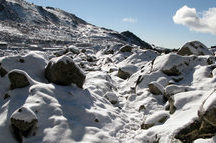 The mesmerising snowfall The mesmerising snowfall