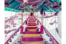 Stairs leading to Old Baba Mandir in Gangtok Stairs leading to Old Baba Mandir in Gangtok