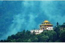 A beautiful monastery in Gangtok A beautiful monastery in Gangtok