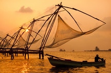 Fishing nets in Cochin Fishing nets in Cochin