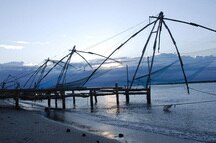 Chinese fishing nets at Cochin Chinese fishing nets at Cochin