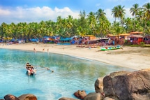 A beach in South Goa A beach in South Goa