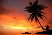 A mesmerising sunset in Goa A mesmerising sunset in Goa