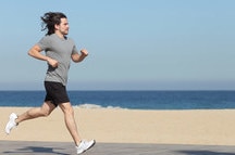 Running On Beach Running On Beach