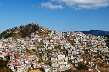 The small town of Shimla The small town of Shimla