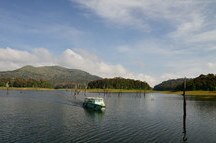 The Thekkady Lake The Thekkady Lake