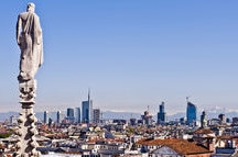 Panoramic view of Milan Panoramic view of Milan