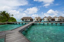 Water bungalows in maldives resort Water bungalows in maldives resort