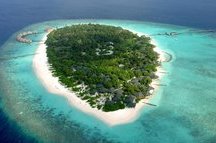 Aerial View of the Adaaran Select Meedhupparu, Maldives Aerial View of the Adaaran Select Meedhupparu, Maldives