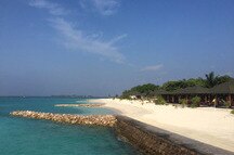 Secluded Beach at the Adaaran Select Meedhupparu Secluded Beach at the Adaaran Select Meedhupparu