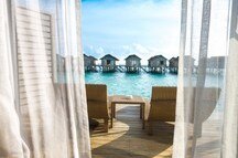 Room overlooking the sea, Maldives Room overlooking the sea, Maldives