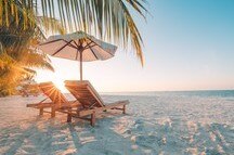 Beautiful sandy beach in Maldives Beautiful sandy beach in Maldives
