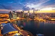 Singapore city Panorama Singapore city Panorama