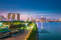 Singapore Riverside during the night Singapore Riverside during the night