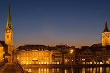 Zurich glowing in the dark Zurich glowing in the dark