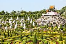 lush green garden view in pattaya lush green garden view in pattaya
