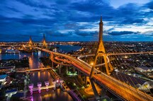 Rama VIII Bridge in Bangkok Rama VIII Bridge in Bangkok