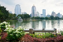 Artificial Lake in Lumphini Park Artificial Lake in Lumphini Park