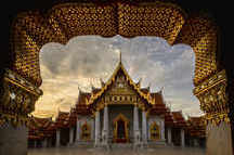 A Majestic Temple In Bangkok A Majestic Temple In Bangkok