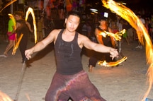 Juglers at Full Moon Party, Koh Phangan Juglers at Full Moon Party, Koh Phangan