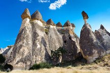 Bizarre Rocks in Cappadocia Bizarre Rocks in Cappadocia