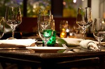 Candle light dinner couldnt get better Candle light dinner couldnt get better