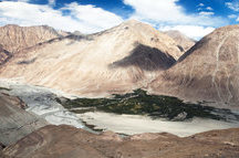 View of Nubra Valley and Karakoram View of Nubra Valley and Karakoram