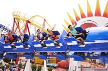 Exciting rides at Ocean Park Exciting rides at Ocean Park
