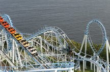 Roller coaster by the sea at Ocean Park Roller coaster by the sea at Ocean Park