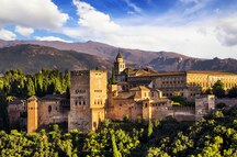 Ancient arabic fortress of Alhambra Granada Ancient arabic fortress of Alhambra Granada
