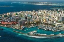 Aerial view of Maldivian Capital Aerial view of Maldivian Capital